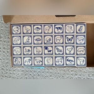 Uncle Goose French Wooden Block Set for Kids